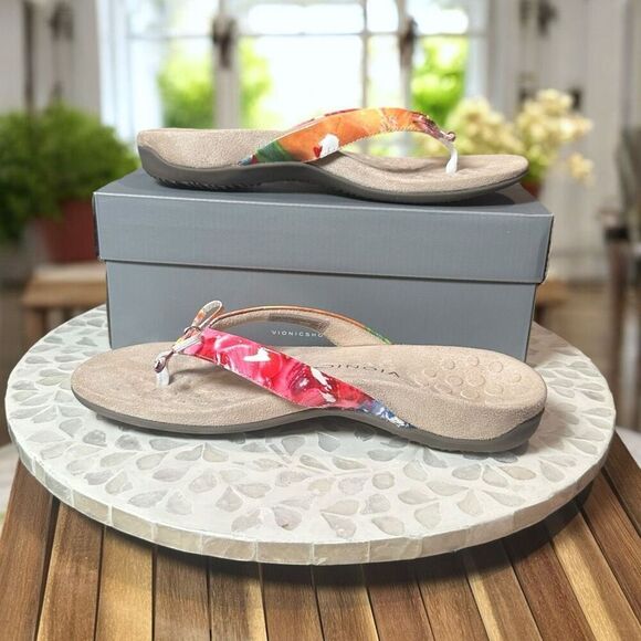 Vionic Cassie Orthotic Slip-On Sandals Arch Support Flip Flop Comfort Women’s 9 - Picture 8 of 13